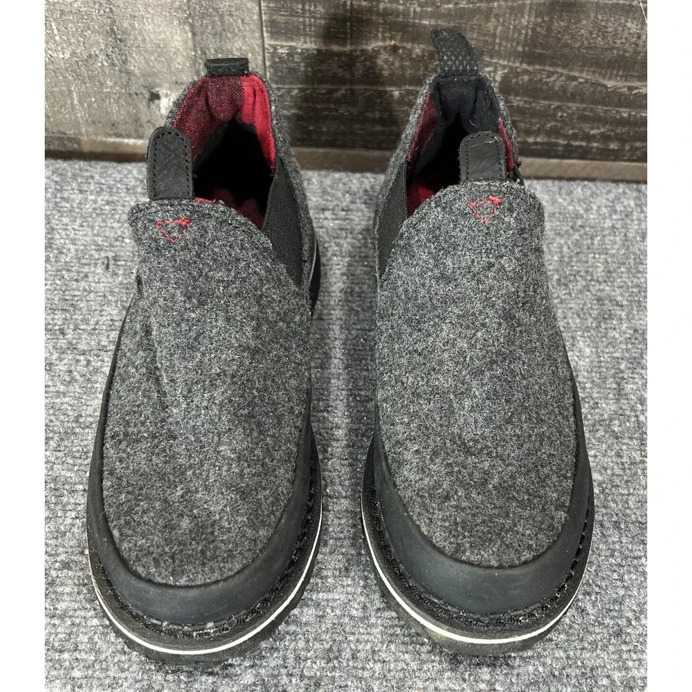 Georgia Giant Pendleton Romeo Ankle Boots Black/Charcoal Booties Shoe US 5 EU 37